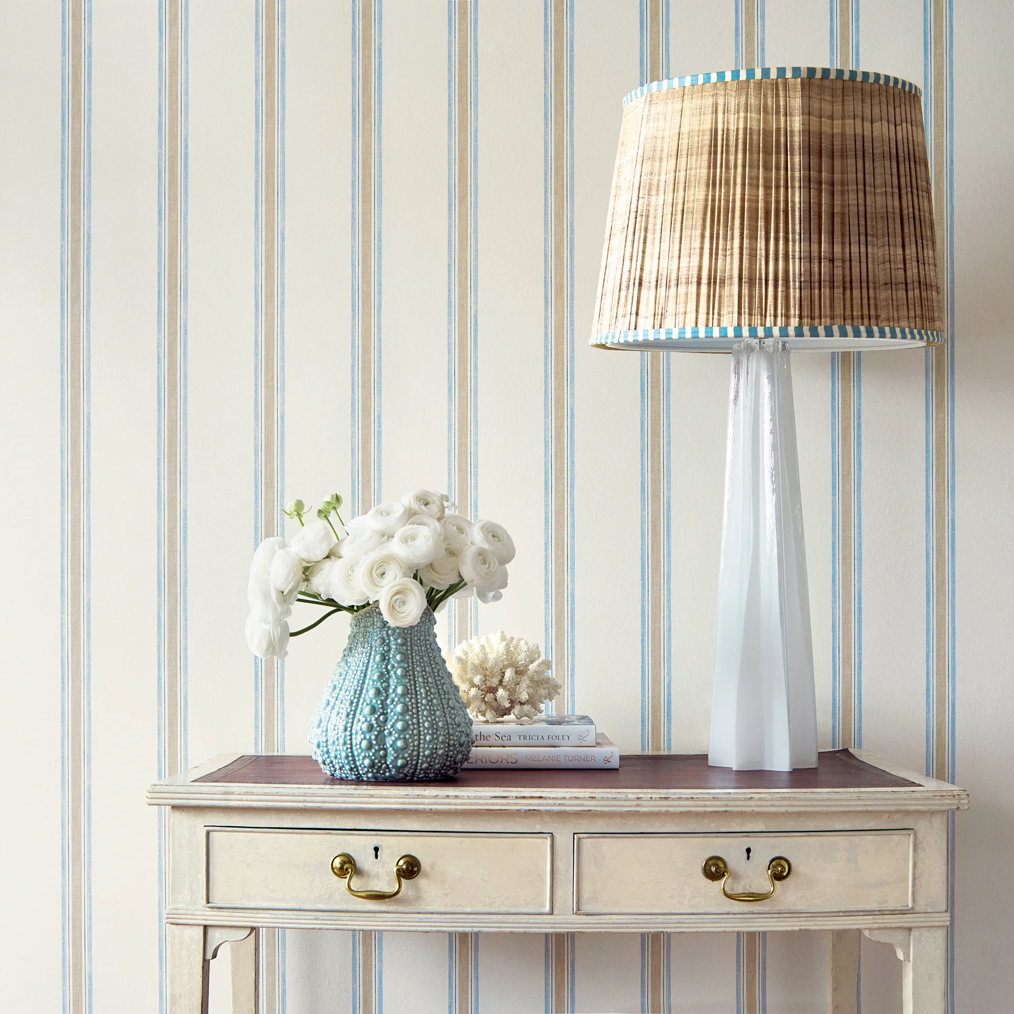AT57823 | Beckley Stripe - Sky Anna French Beckley Stripe in Sky (AT57823)
