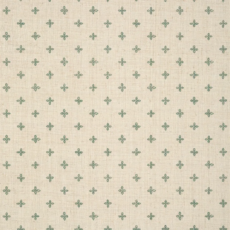 Thibaut Bethany in Green on Off White (T36452)