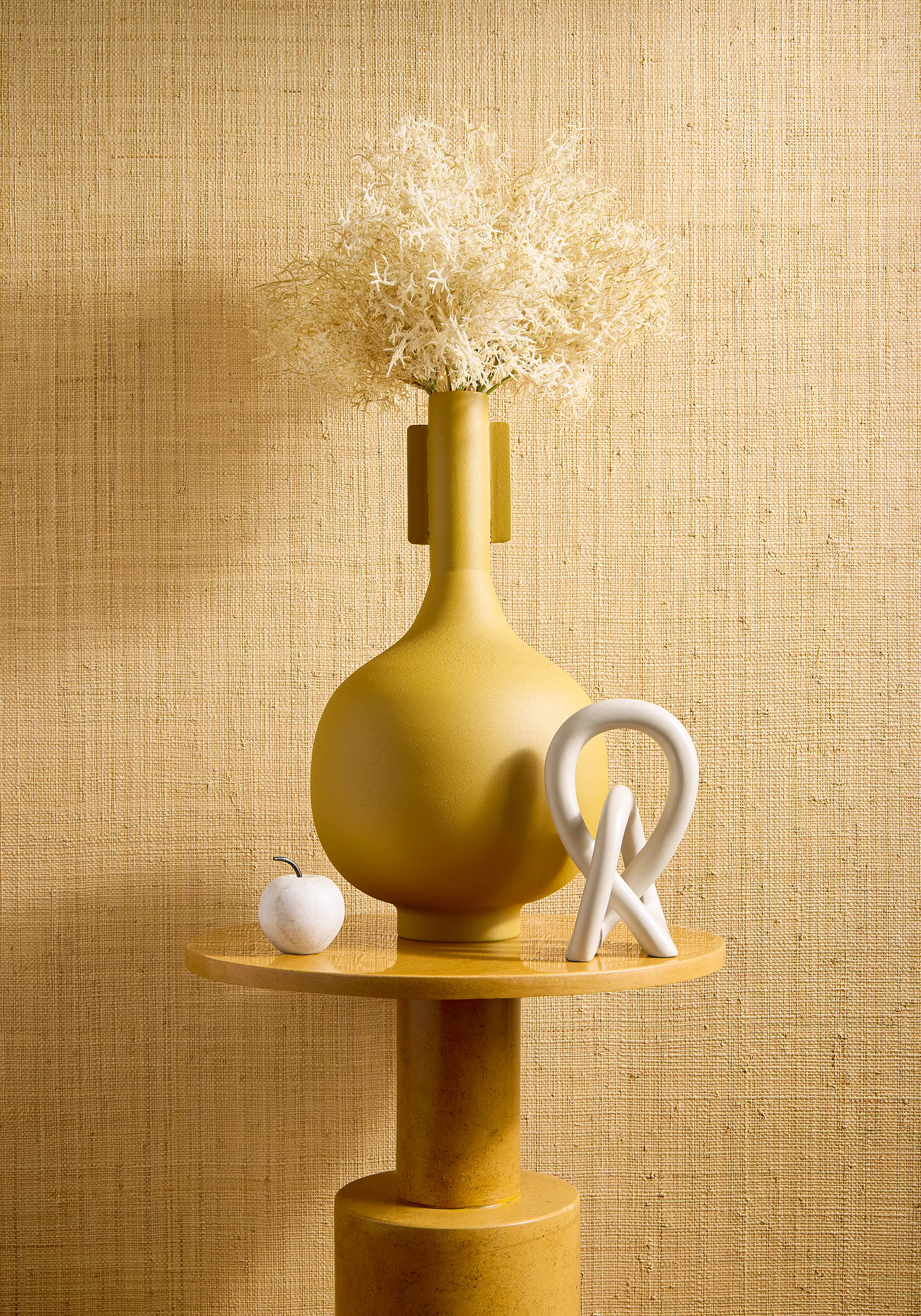 T19600 | Bethany Raffia - Natural Thibaut Bethany Raffia in Natural (T19600)