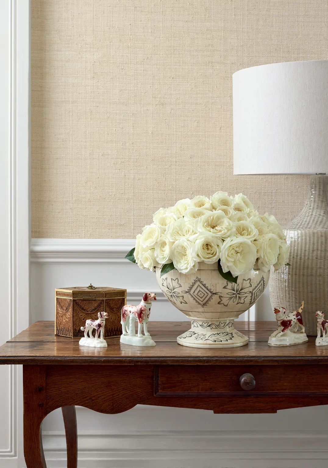 Thibaut Bethany Raffia in Off White (T19602)