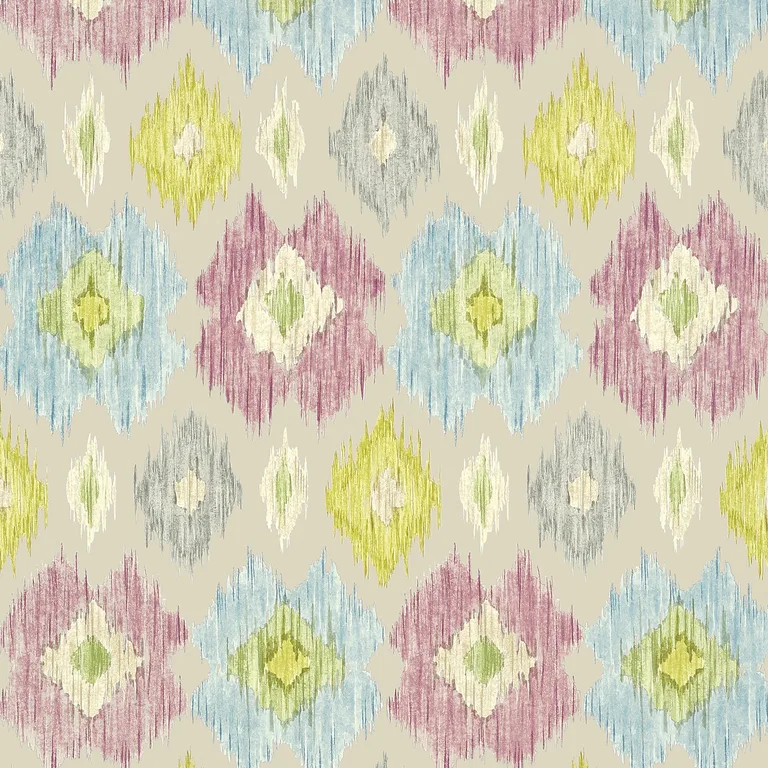 Thibaut Bimini Ikat in Grey (T5731)