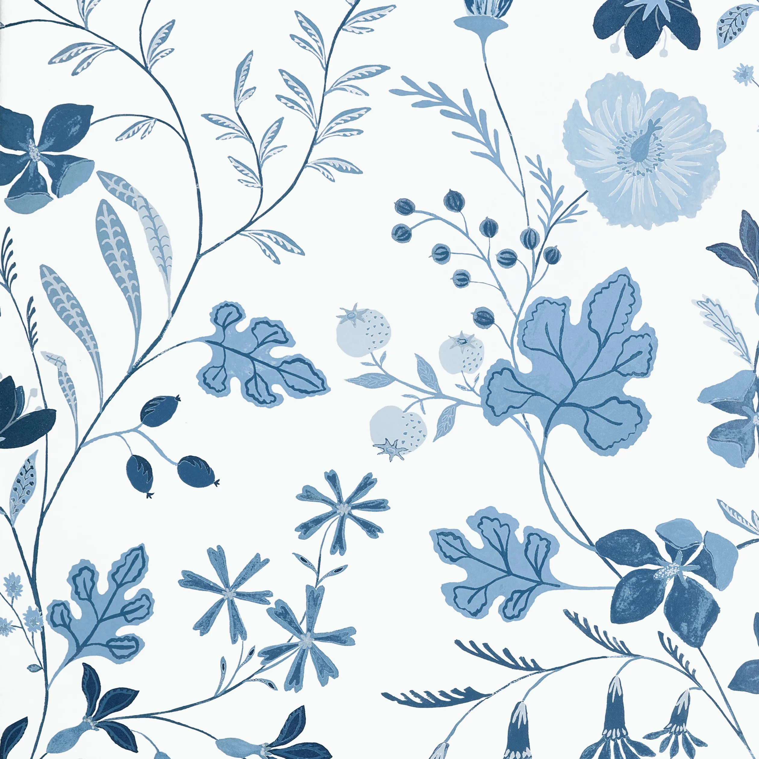 Thibaut Bloom in Blue and White (T14626)