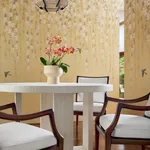 TM24452 | Blossom Mural - Gold Thibaut Blossom Mural in Gold (TM24452)