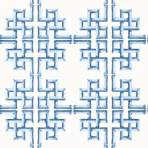 Thibaut Boca Bamboo in Blue (T13901)