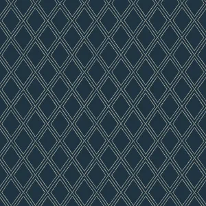 Thibaut Bonaire in Cream on Navy (T88753)
