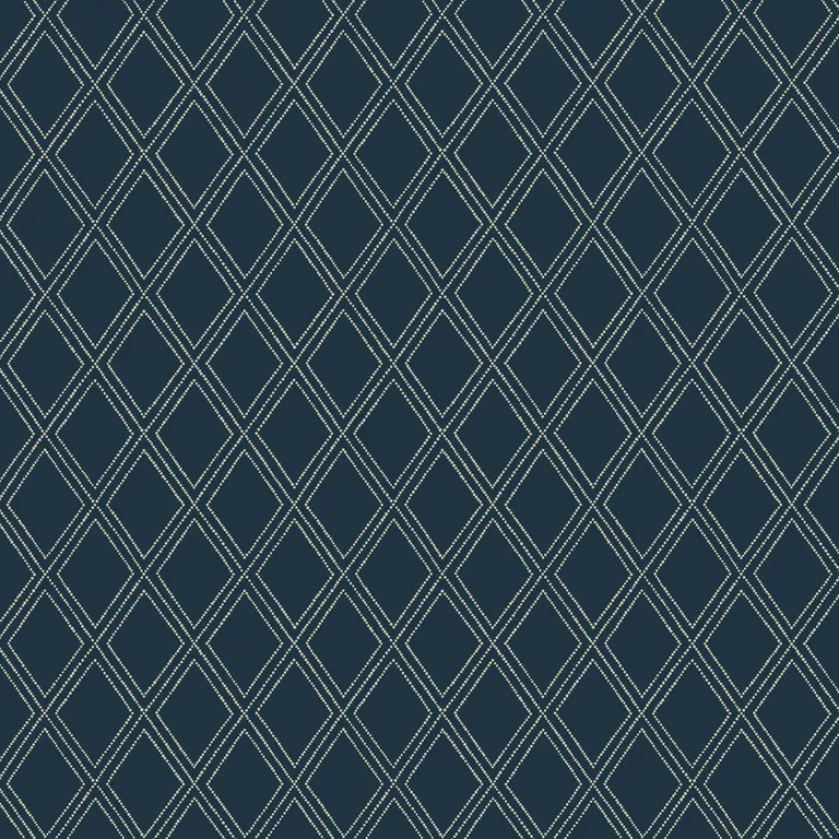 Thibaut Bonaire in Cream on Navy (T88753)