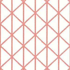 Thibaut Box Kite in Coral (T10137)