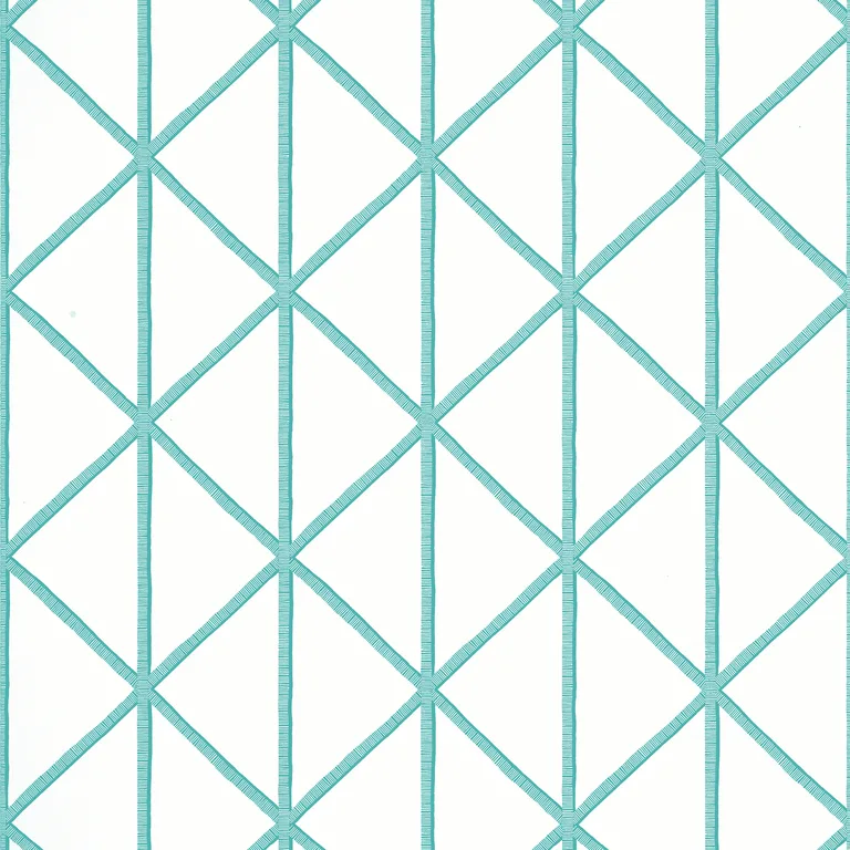 Thibaut Box Kite in Turquoise (T10132)