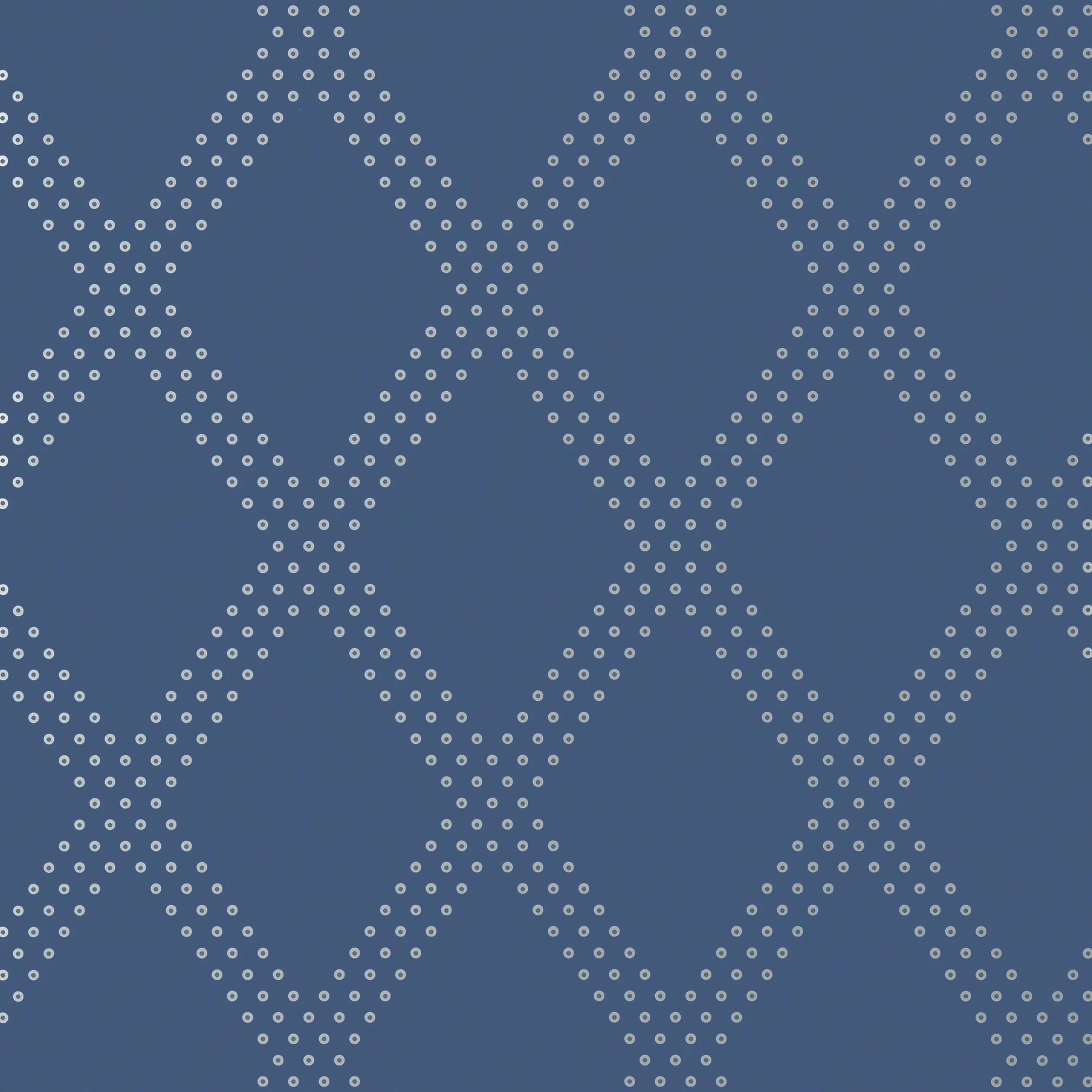 Thibaut Brad in Silver on Navy (T11040)