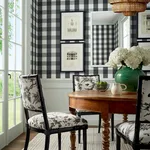 T44076 | Buffalo Check - Black Thibaut Buffalo Check in Black (T44076)