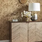 Thibaut Burlwood Block in Natural (T272)