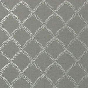 Anna French Burmese in Metallic Silver on Charcoal (AT7910)