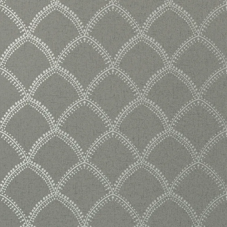 Anna French Burmese in Metallic Silver on Charcoal (AT7910)