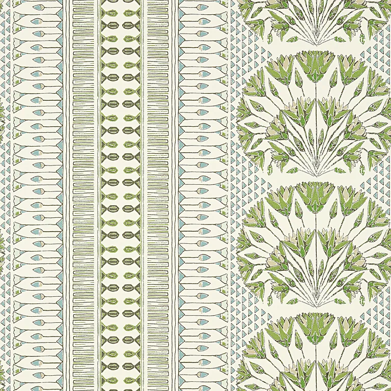 Anna French Cairo in Green and White (AT9623)