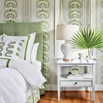 AT9623 | Cairo - Green and White Anna French Cairo in Green and White (AT9623)