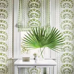 AT9623 | Cairo - Green and White Anna French Cairo in Green and White (AT9623)