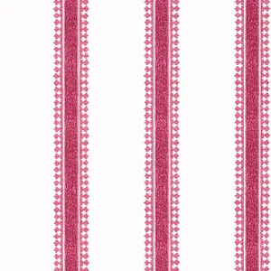 Thibaut Cambridge Stripe in Raspberry (T36469)