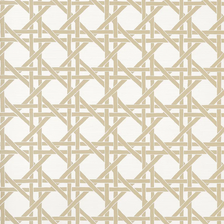 Thibaut Canary Trellis in Beige (T15817)