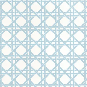 Thibaut Canary Trellis in Light Blue (T15815)