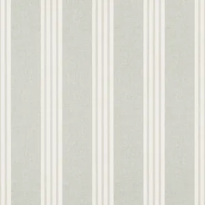 Thibaut Canvas Stripe in Grey (T13357)