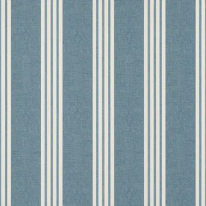 Thibaut Canvas Stripe in Navy (T13393)