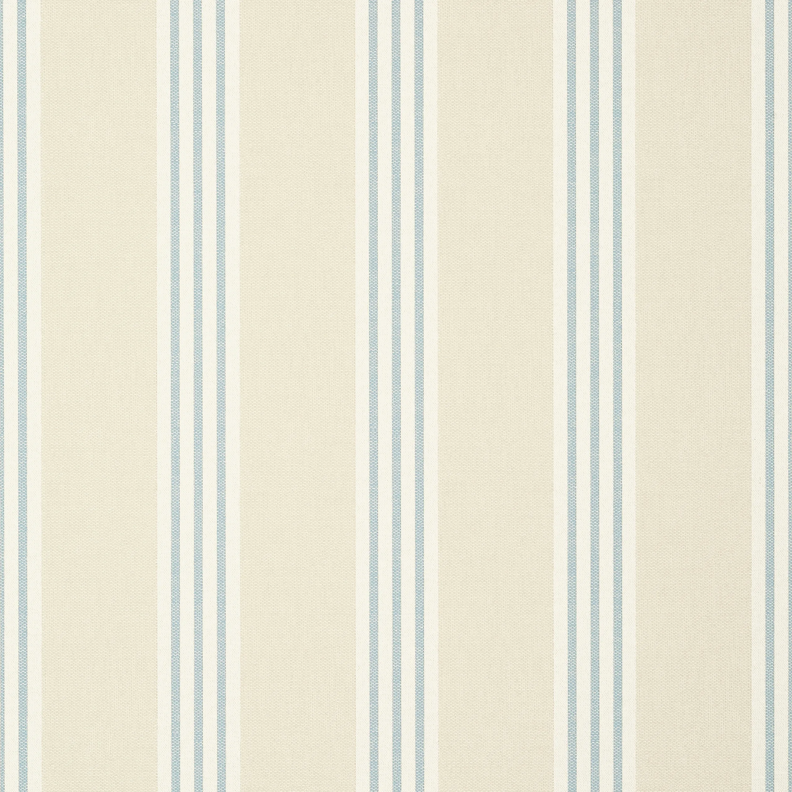 T13360 | Canvas Stripe – Spa Blue and Beige