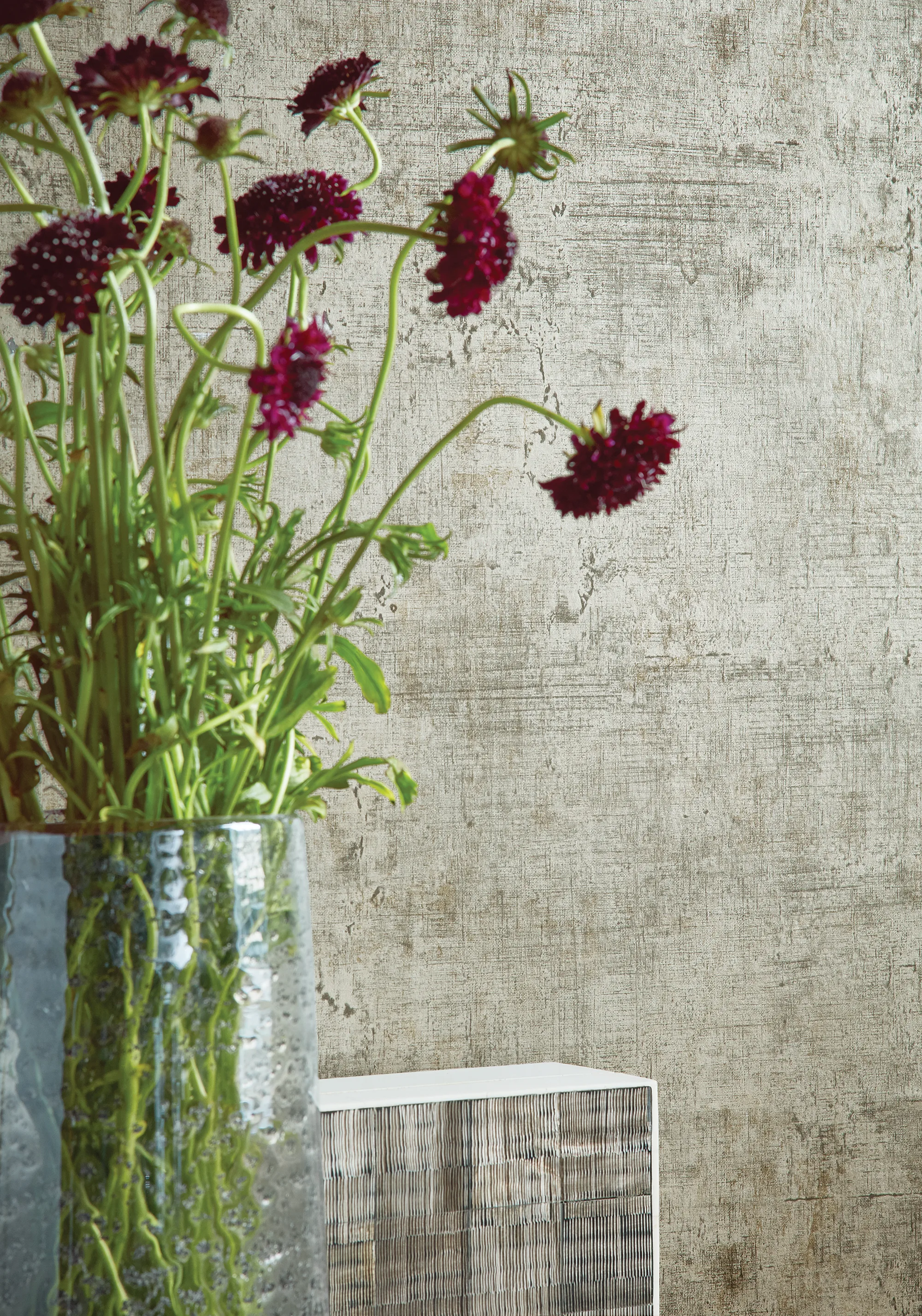 T75126 | Carro - Metallic Pewter Thibaut Carro in Metallic Pewter (T75126)