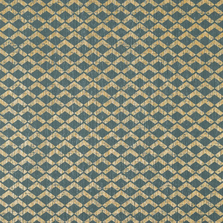 Anna French Cashiers in Metallic Gold and Teal (AT79114)