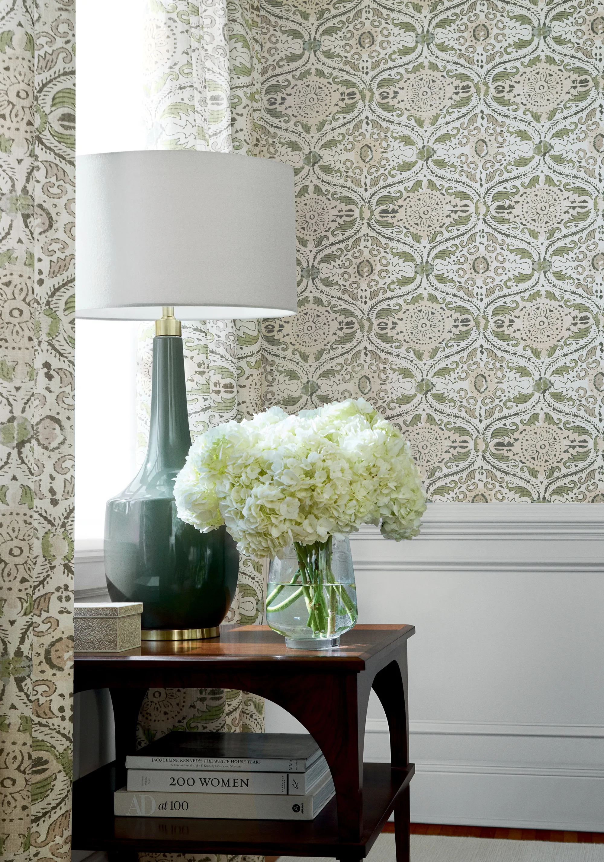 AT10755 | Cecilia - Green and Beige Anna French Cecilia in Green and Beige (AT10755)