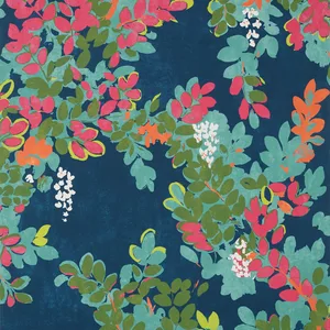 Thibaut Central Park in Navy and Pink (T14331)