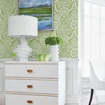 T14318 | Chamomile - Green Thibaut Chamomile in Green (T14318)