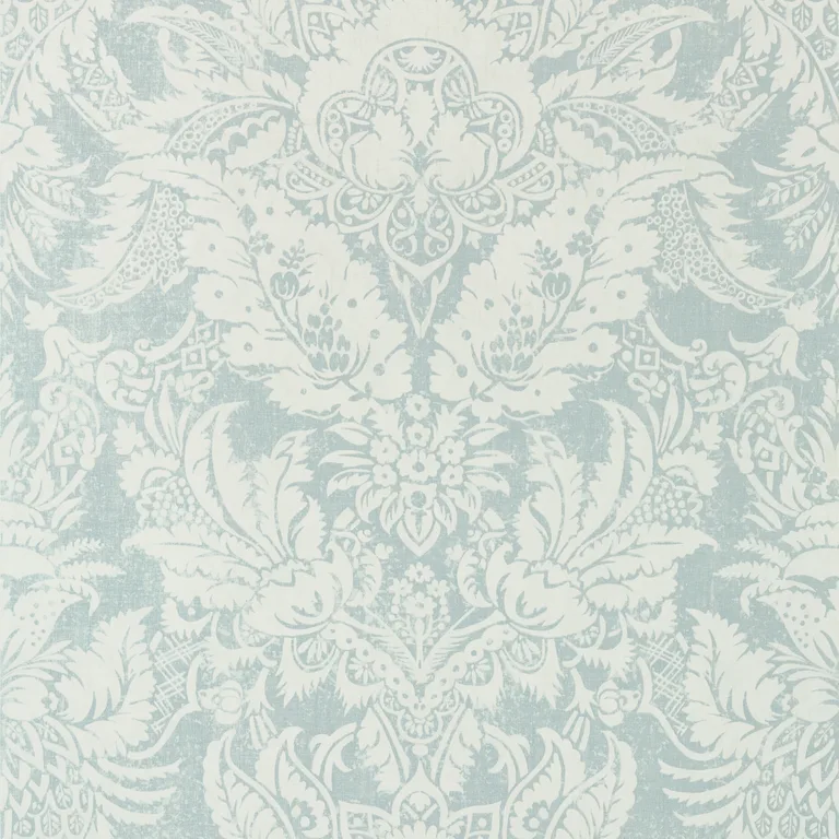 Thibaut Chardonnet Damask in Aqua (T72585)