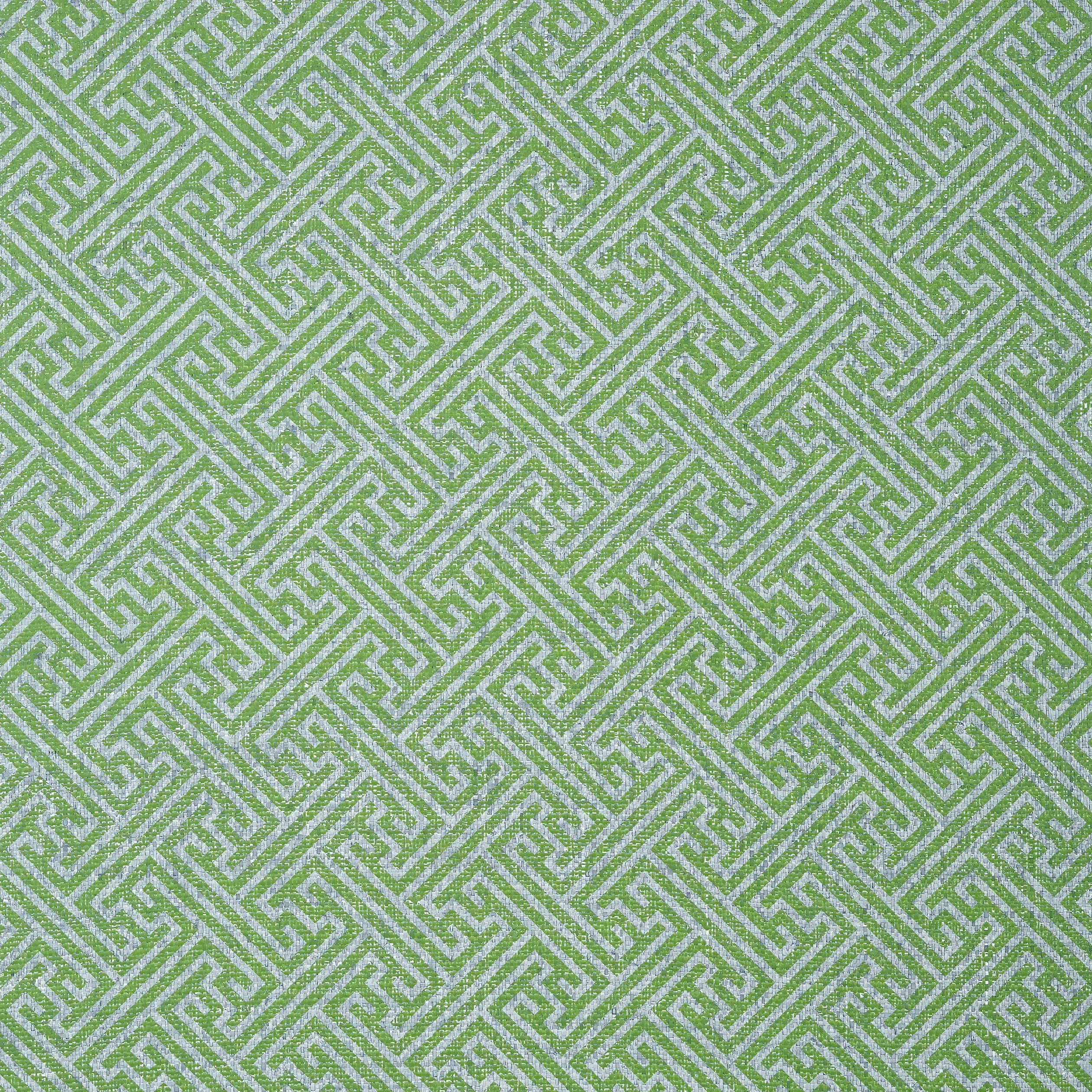 Anna French Charlotte Raffia in Green and Blue (AT9843)