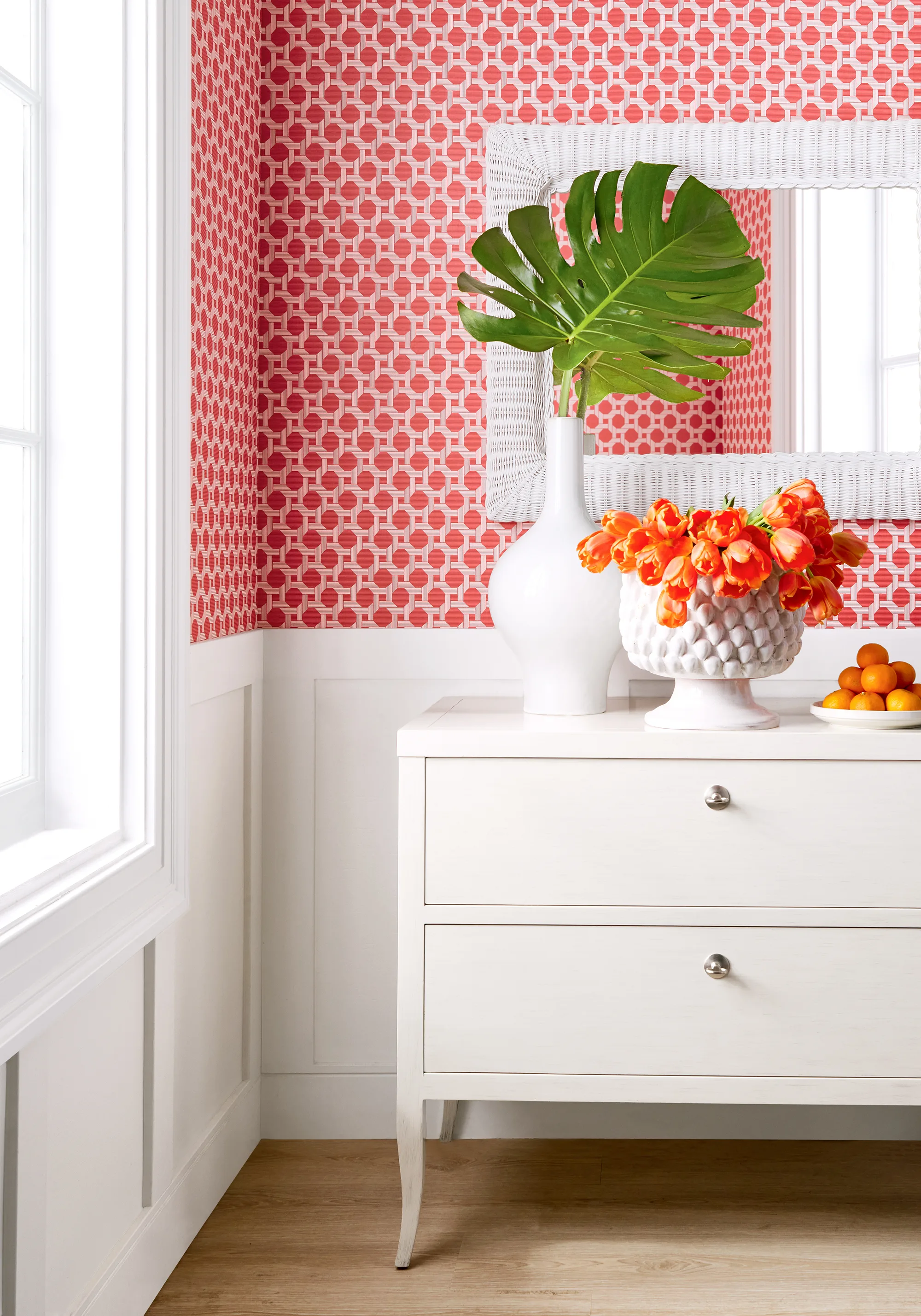 Thibaut Charter in Coral (T13958)