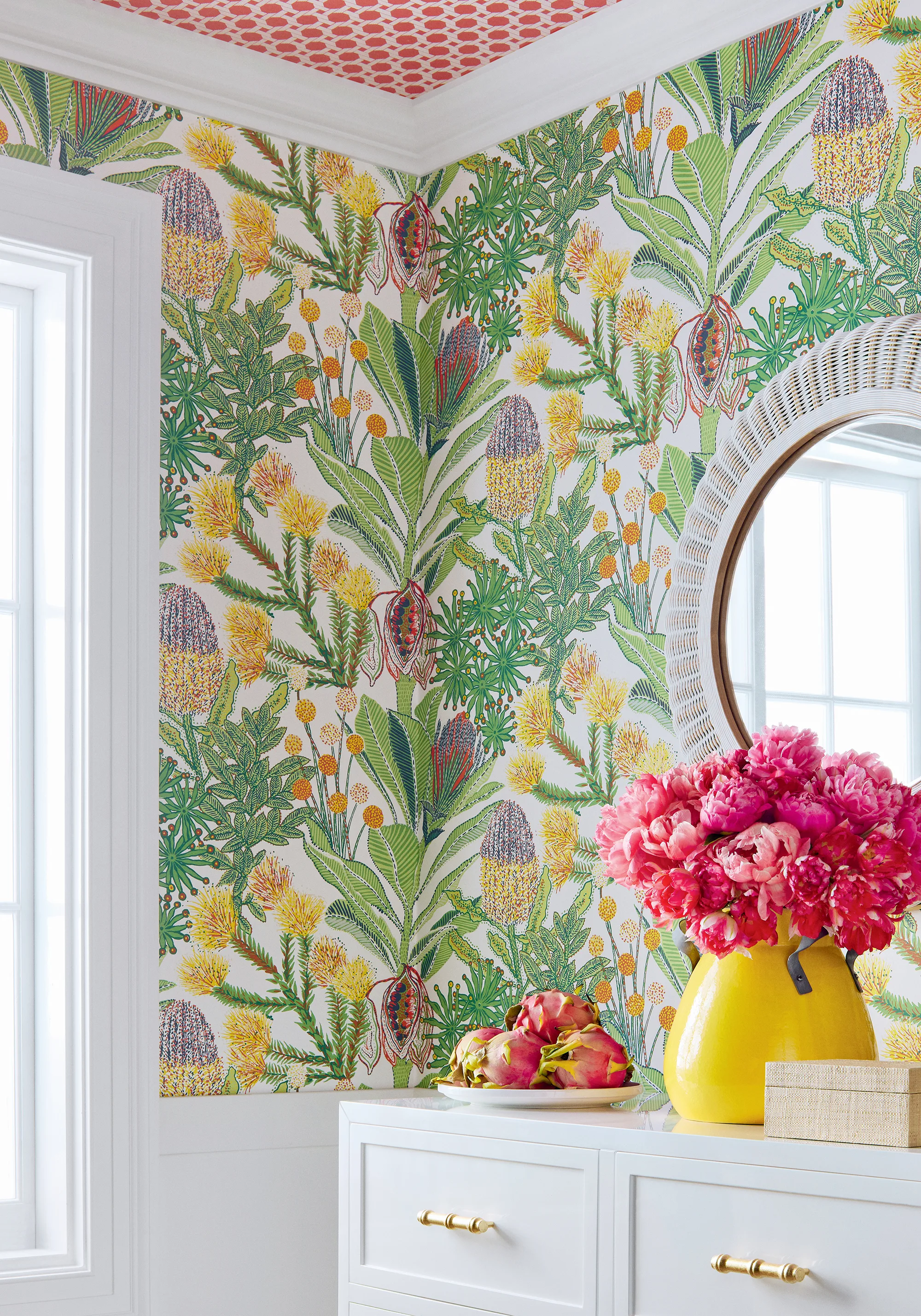 Thibaut Charter in Coral (T13958)