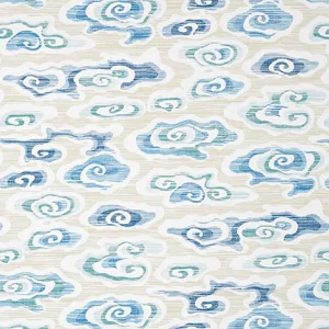 Thibaut Clear Clouds in Beige and Blue (T13318)