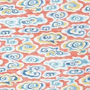 Thibaut Clear Clouds in Coral (T13320)