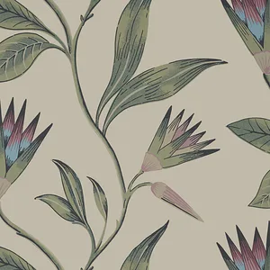 Anna French Cleo Vine in Plum and Blue (AT9617)