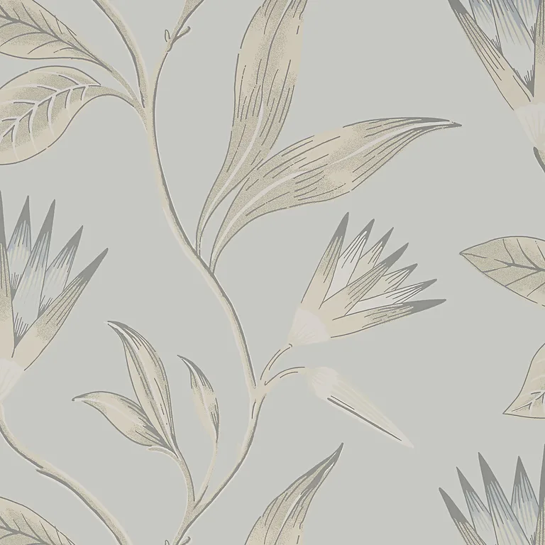 Anna French Cleo Vine in Spa Blue on Grey (AT9619)