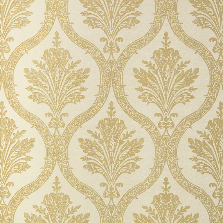 Thibaut Clessidra in Metallic Gold on Cream (T89159)