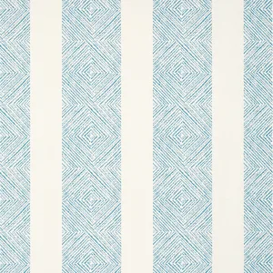Anna French Clipperton Stripe in Blue on Natural (AT15129)