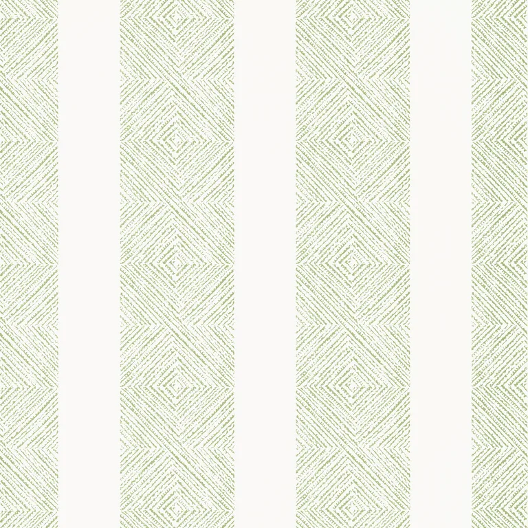 Anna French Clipperton Stripe in Green (AT15125)