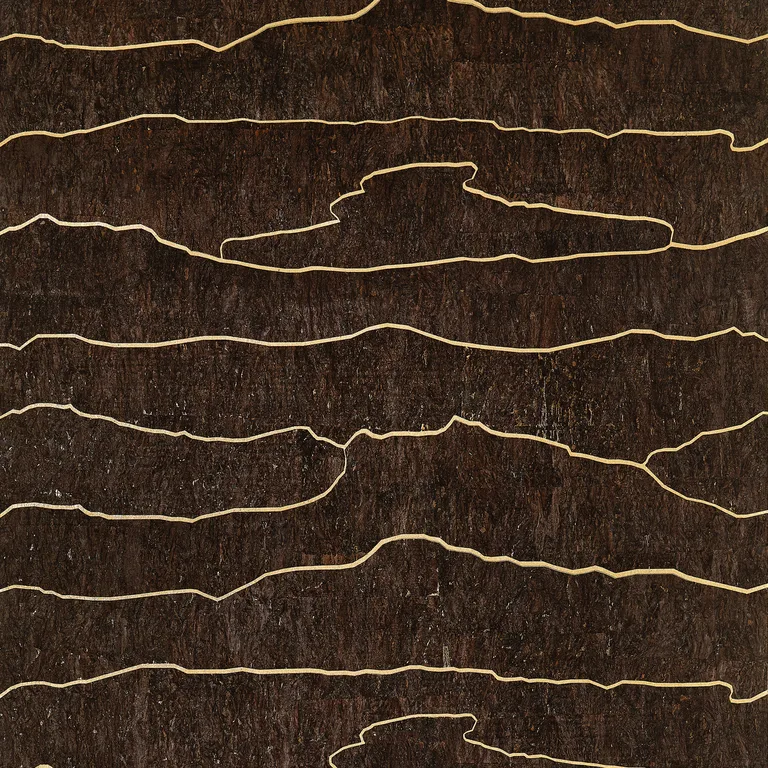 Thibaut Cloud Mosaic in Gold Bark (T24407)
