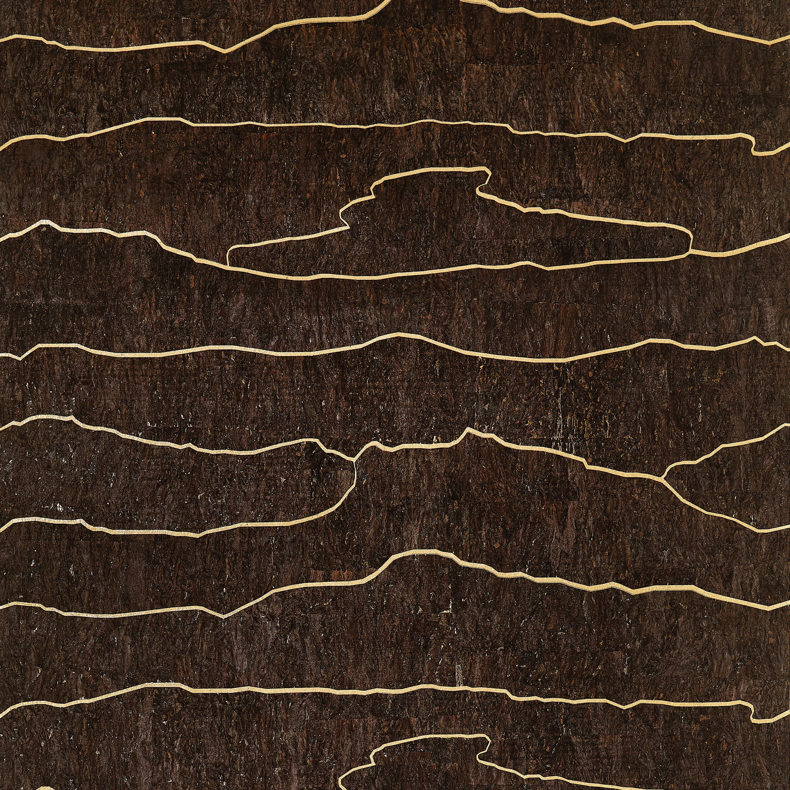 Thibaut Cloud Mosaic in Gold Bark (T24407)