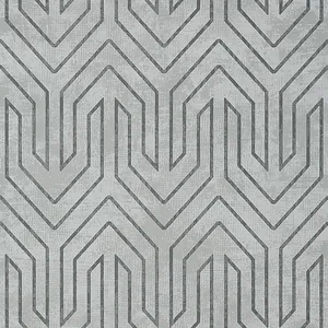 Anna French Colburn Chevron in Charcoal (AT9670)