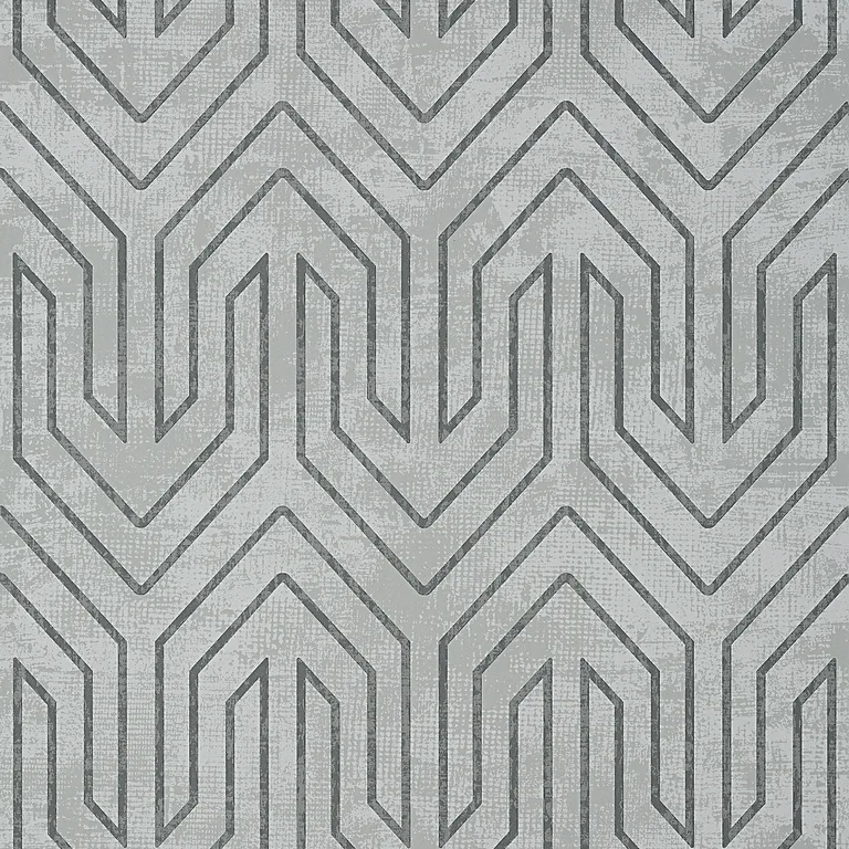 Anna French Colburn Chevron in Charcoal (AT9670)