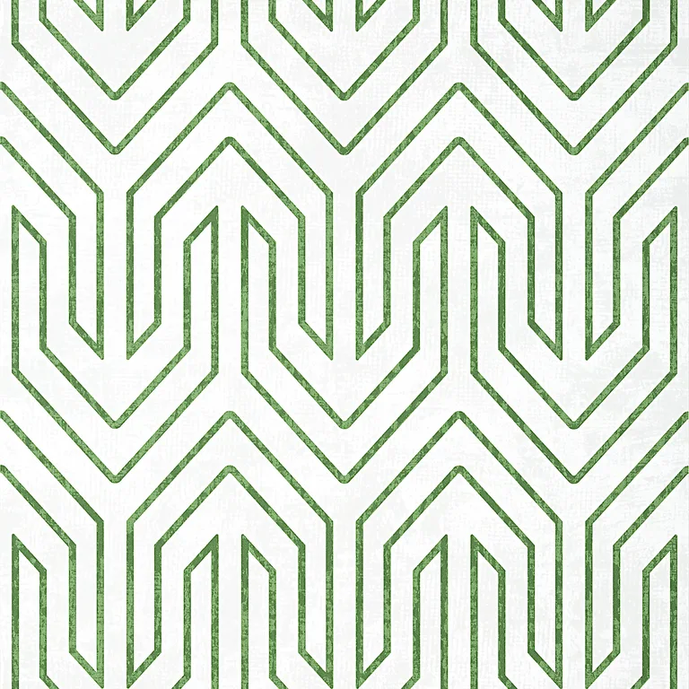 Anna French Colburn Chevron in Emerald Green (AT9613)