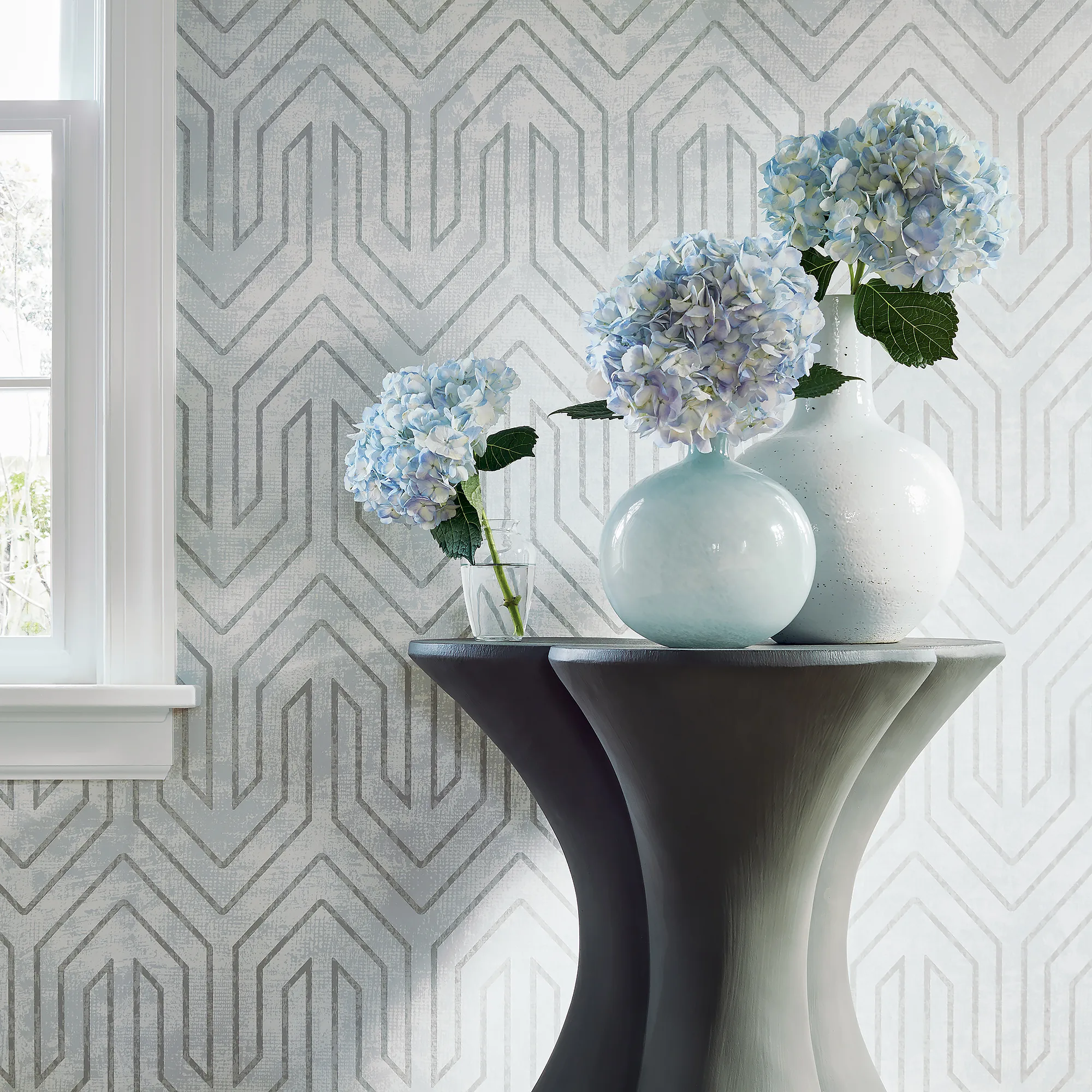 Anna French Colburn Chevron in Spa Blue (AT9612)