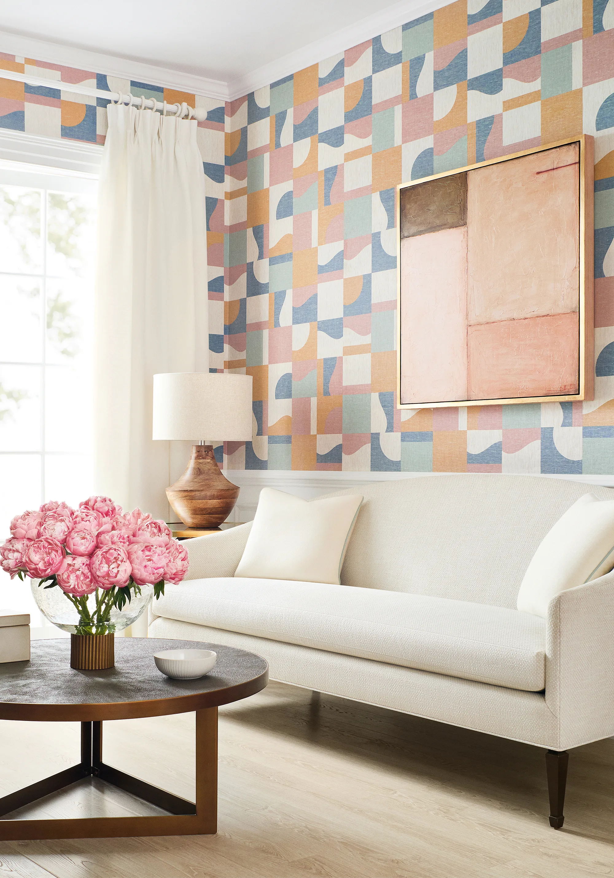 Thibaut Colored Blocks in Multi (T12857)