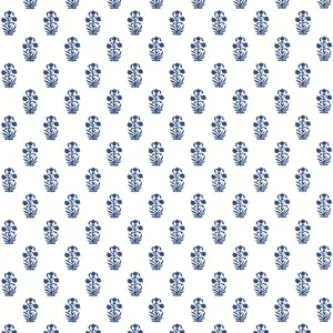 Thibaut Corwin in Navy on White (T36400)